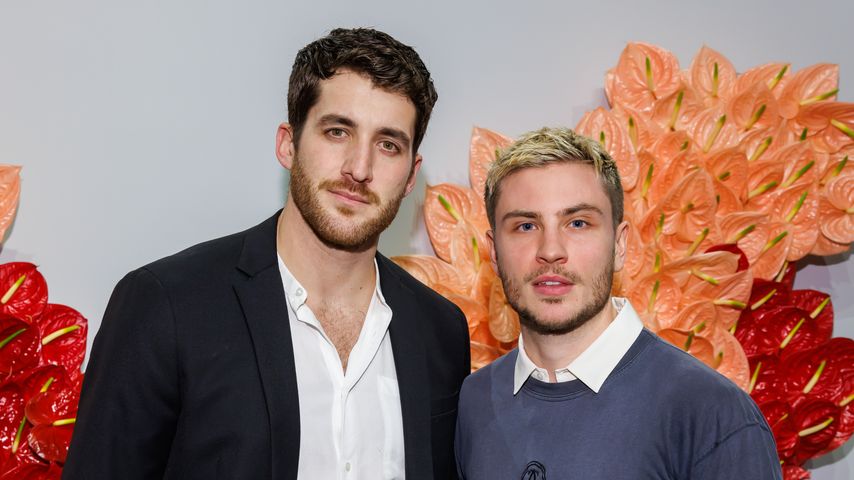 Felix Kruck und Jannik Schümann im Januar 2024