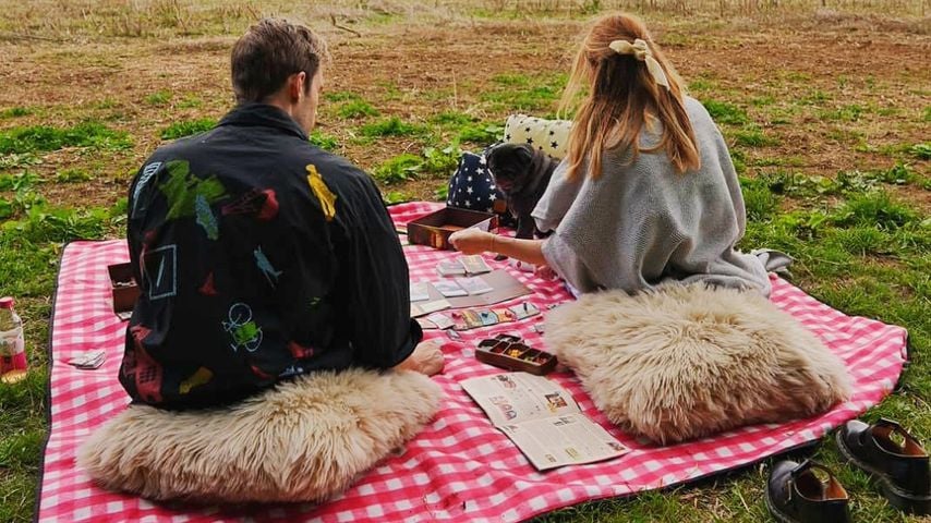 Felix und Marzia Kjellberg an ihrem zweiten Hochzeitstag