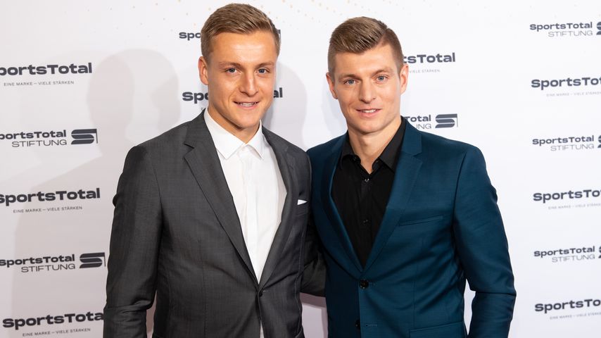 Felix und Toni Kroos in Köln, Dezember 2019