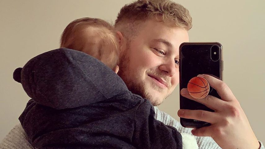 Felix van Deventer und Söhnchen Noah