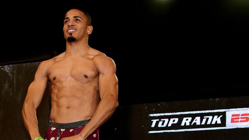 Félix Verdejo bei seinem Kampf im Madison Square Garden, 2019