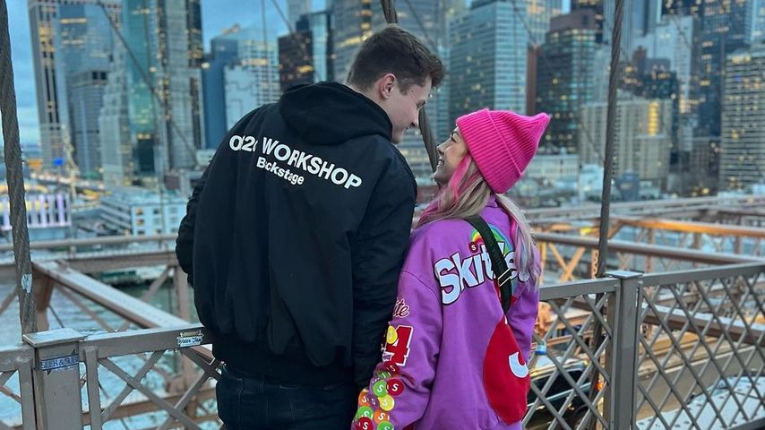 Felix von der Laden und Chany Dakota in New York