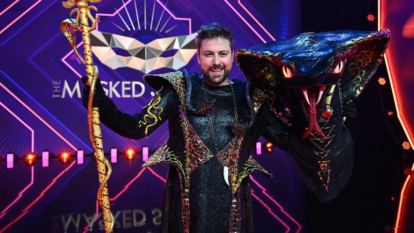 Felix von Jascheroff als Black Mamba bei "The Masked Singer" 2022