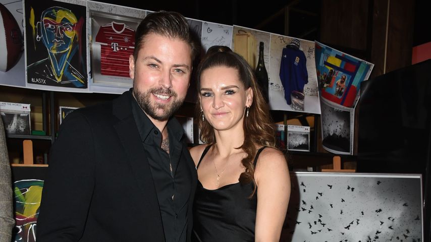 Felix von Jascheroff und seine Freundin Alexandra Sophie im Febraur 2023 bei der Berlinale