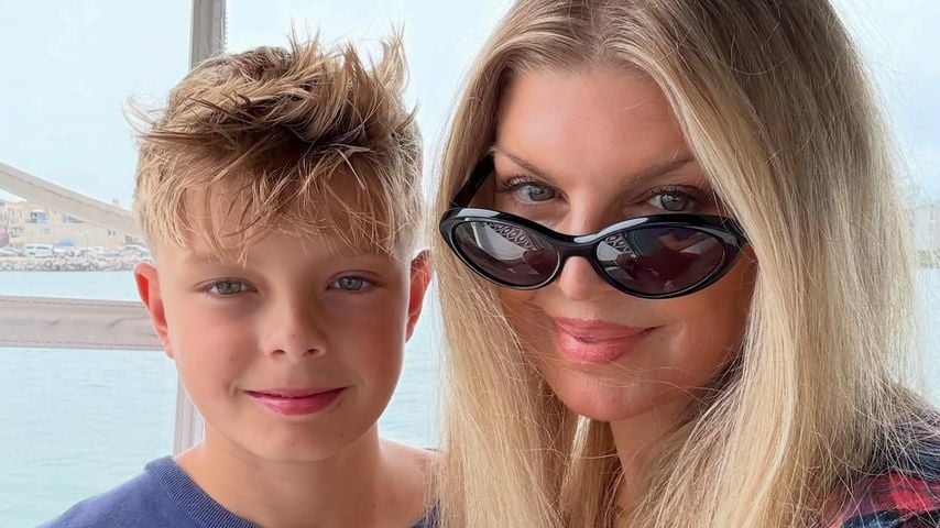 Fergie mit ihrem Sohn Axl