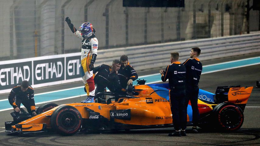 Fernando Alonso im Jahr 2018
