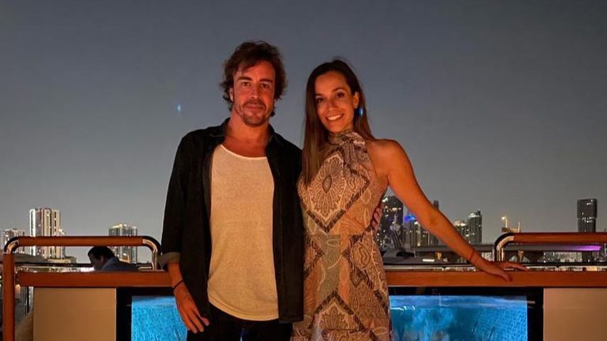 Fernando Alonso und Andrea Schlager