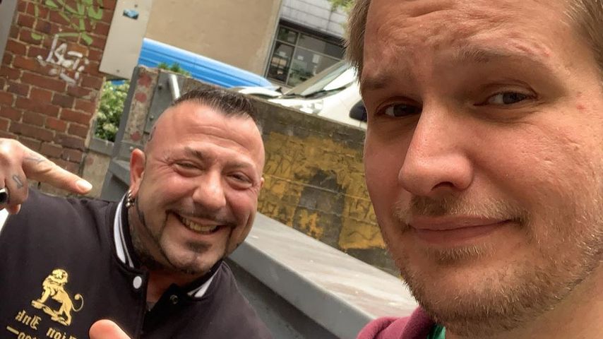 Fernando Dela Vega und Falko Ochsenknecht im Mai 2020