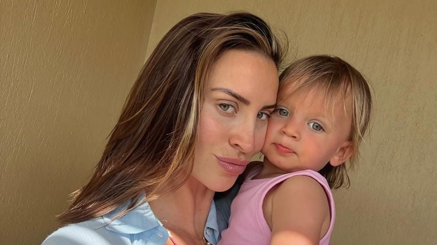 Ferne McCann mit ihrer Tochter Finty, April 2025
