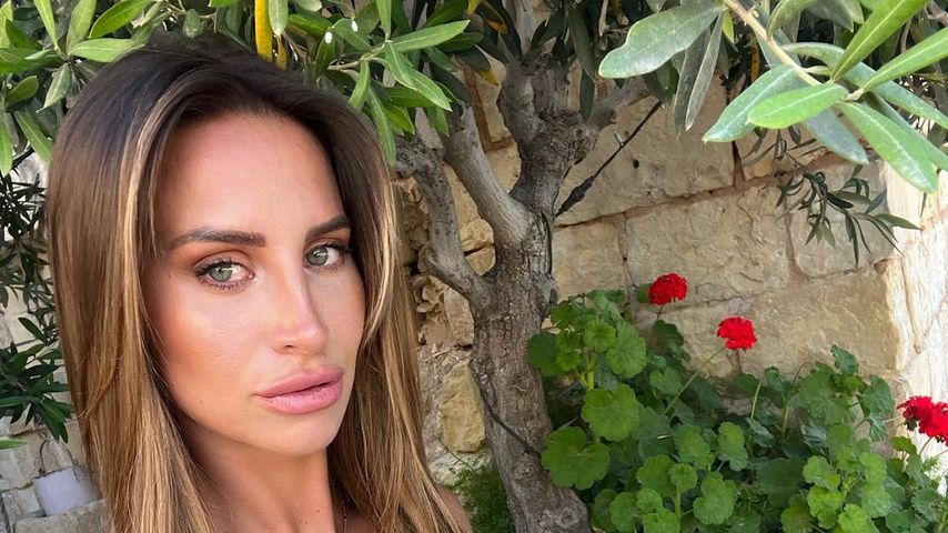 Ferne McCann im Mai 2022 auf Malta
