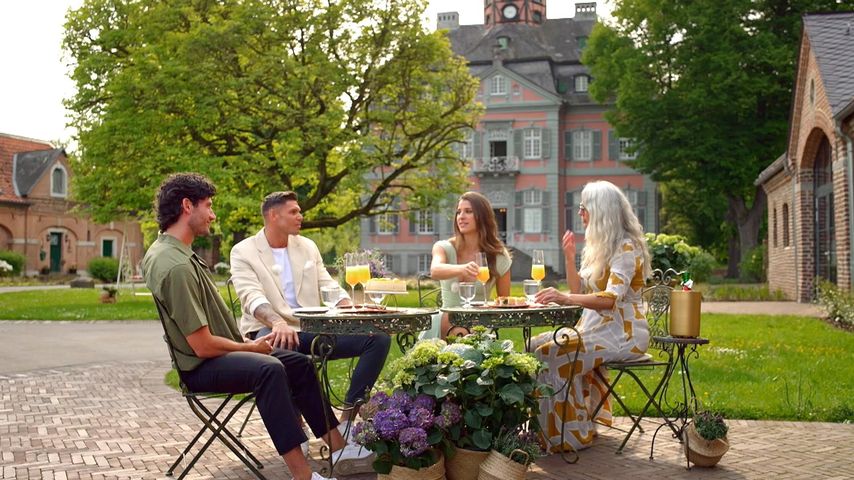 Ferry, Martin, Stella Stegmann und Inge von "Die Bachelorette" 2024