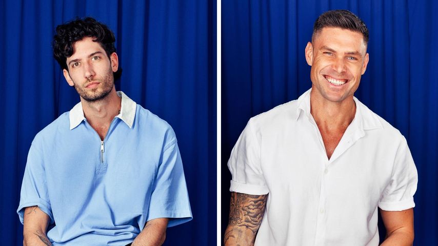 Collage: "Die Bachelorette"-Kandidaten Ferry und Martin