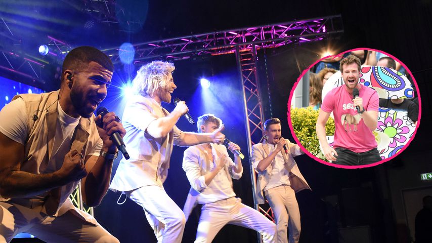 So erlebten die Feuerherz-Boys Lukes Fernsehgarten-Prank
