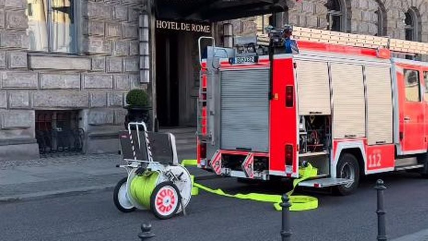 Feuerwehreinsatz im Hotel de Rome, Robert Geiss auf Instagram, Mai 2024