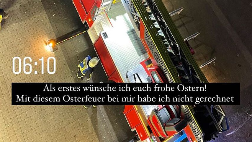 Feuerwehreinsatz bei David Friedrich