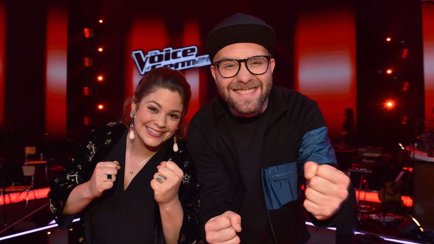 Fidi Steinbeck und ihr "The Voice of Germany"-Coach Mark Forster