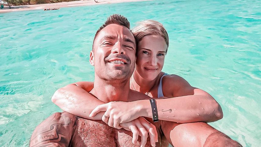 Filip Nikolic und Malin Pettersson im September 2020
