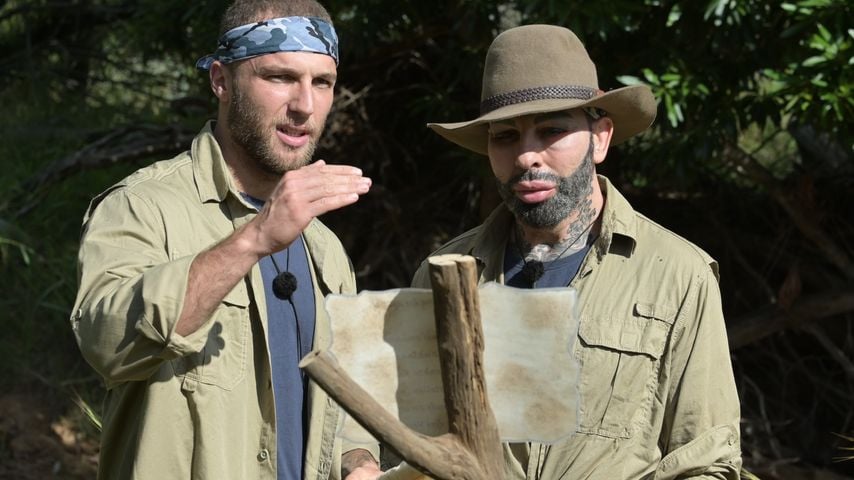 Filip Pavlovic und Harald Glööckler im Dschungelcamp