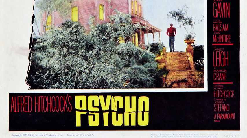 Filmplakat zu "Psycho", 1960