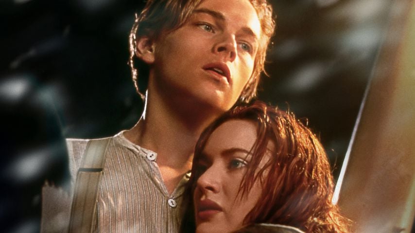 Filmplakat zum Film "Titanic" mit Leonardo DiCaprio und Kate Winslet