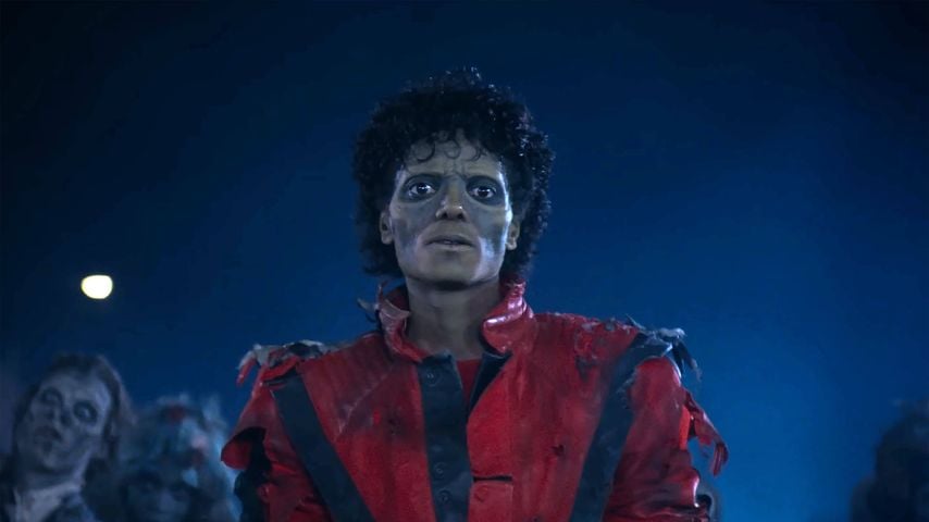 Szene aus Michael Jacksons Musikvideo "Thriller" von 1983