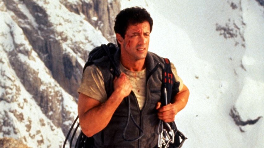 Sylvester Stallone im Film "Cliffhanger", 1993