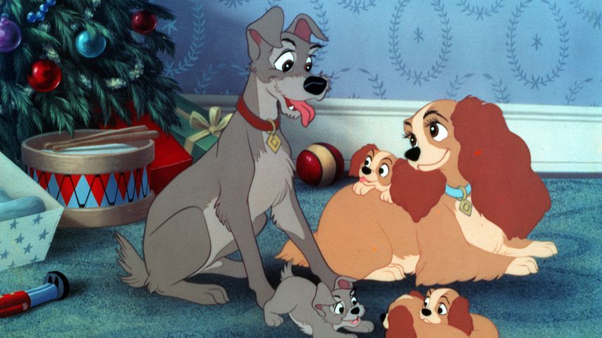 Filmszene aus "Susi und Strolch"