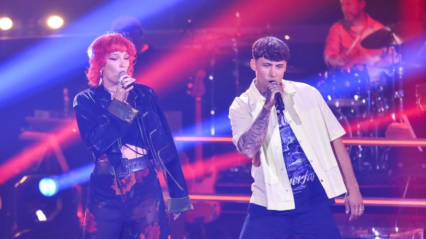 Finja Bernau und Lorenz Haase bei "The Voice of Germany" 2023