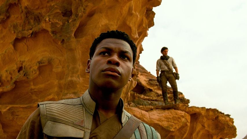 Finn (John Boyega) und Poe Dameron (Oscar Isaac) in "Star Wars: Der Aufstieg Skywalkers"