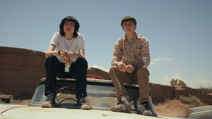 Finn Wolfhard als Mike Wheeler und Noah Schnapp als Will Byers in "Stranger Things"