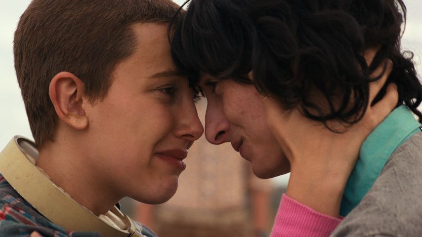 Millie Bobby Brown und Finn Wolfhard in "Stranger Things"