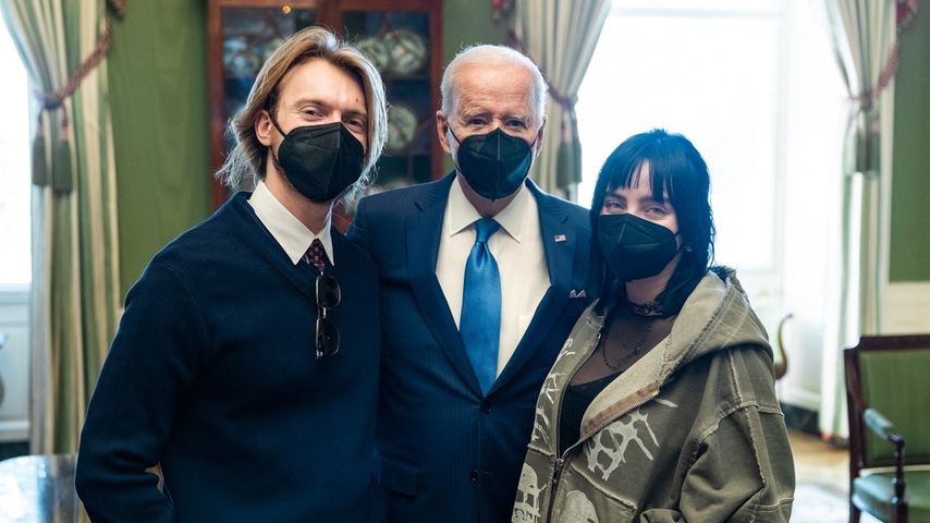 Ehrengäste: Billie Eilish und Familie besuchen US-Präsident