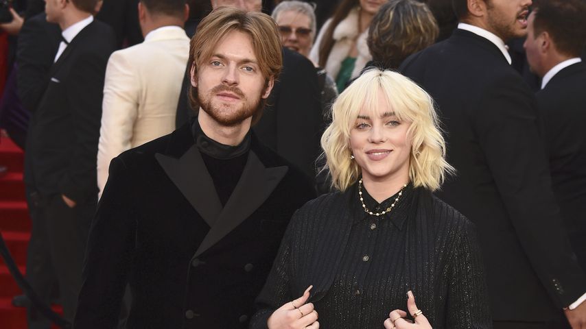 Finneas und Billie Eilish bei der Premiere von "Keine Zeit zu sterben" in London