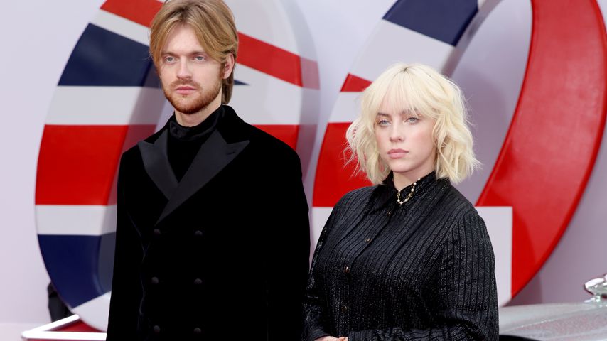 Finneas und Billie Eilish bei der "James Bond 007: Keine Zeit zu sterben"-Premiere, September 2021
