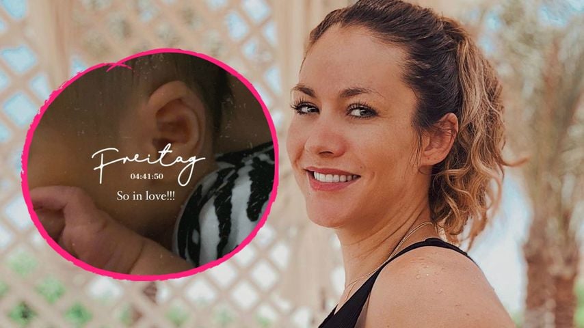 "So verliebt": Fiona Erdmann postet neuen Baby-Schnappschuss