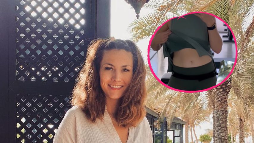 Nach zwei Geburten: Fiona Erdmann zeigt ihren flachen Bauch