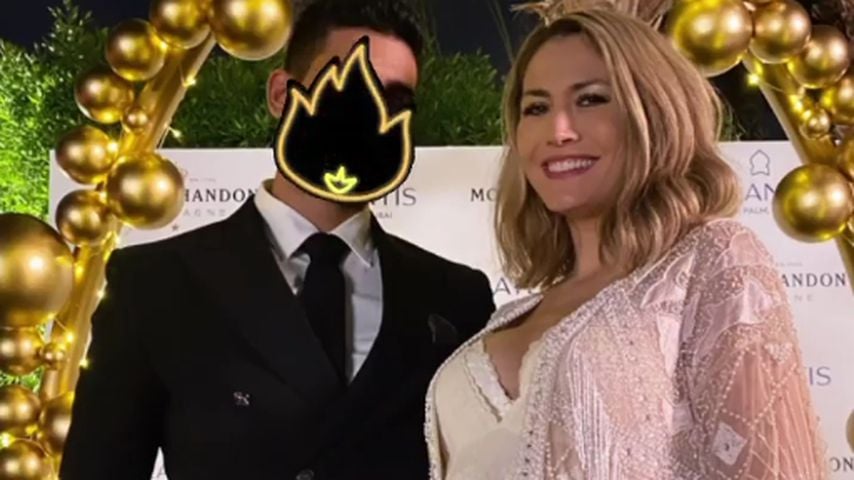 Fiona Erdmann mit ihrem Partner Mohammed