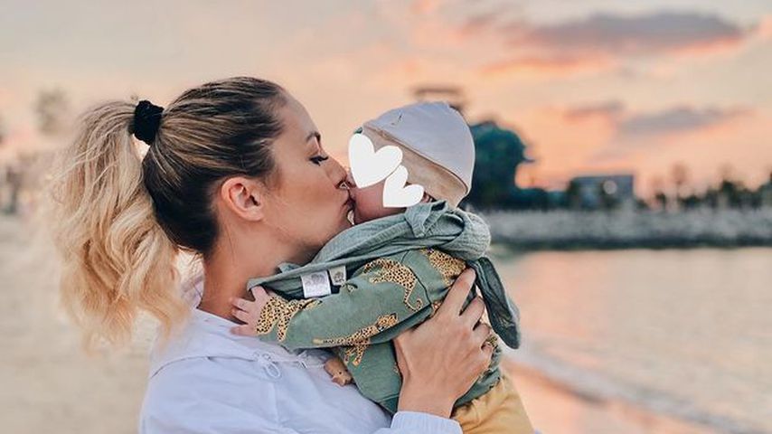 Sechs Monate alt: Fiona Erdmann teilt neues Foto ihres Babys
