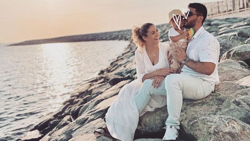 Fiona Erdmann mit ihrer Familie