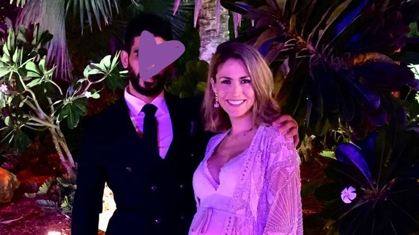 Fiona Erdmann mit ihrem Partner