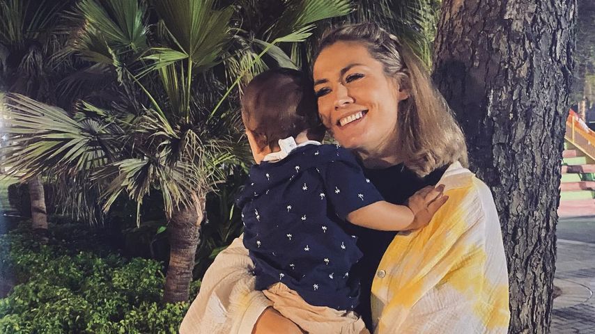 Fiona Erdmann und ihr Sohn Leo