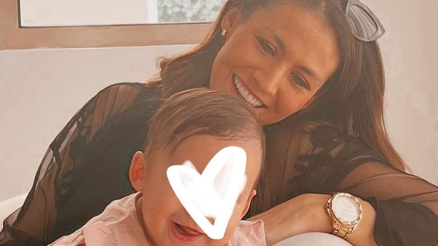 Fiona Erdmann und ihr Töchterchen Neyla