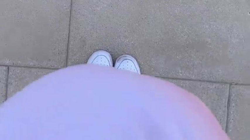 Fiona Erdmanns Babybauch im Januar 2022