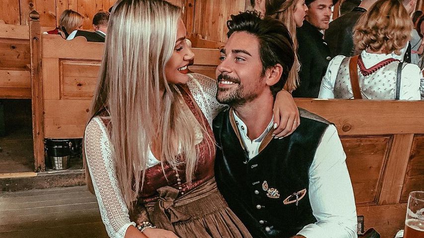 Seltenes Paar-Pic: Patrick Cuninka feiert Wiesn mit Freundin
