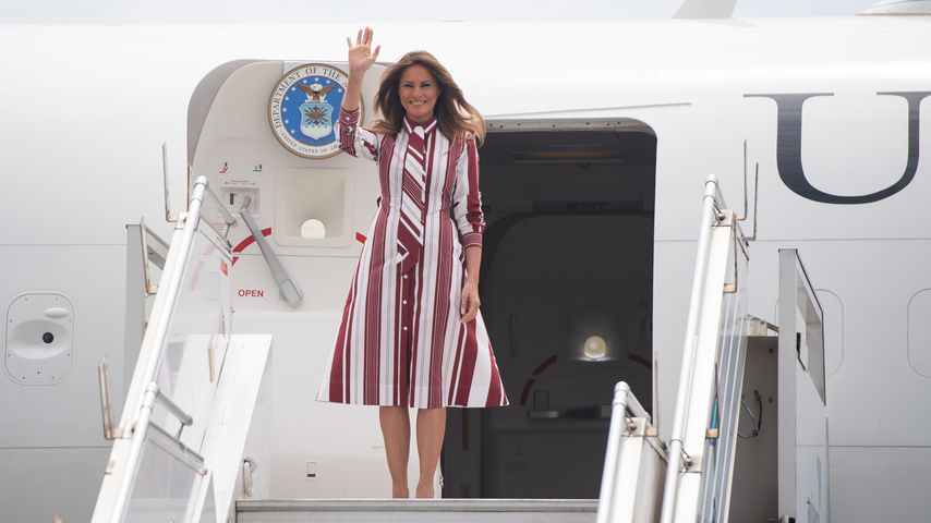 Solo-Afrika-Trip: So locker ist Melania ohne Donald Trump!