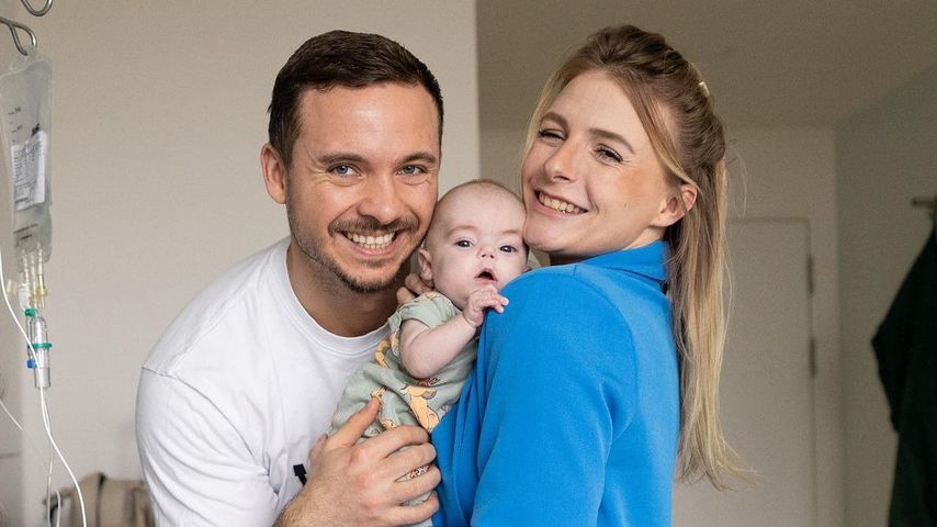 FitnessOskar mit seinem Sohn Rio und Mandy