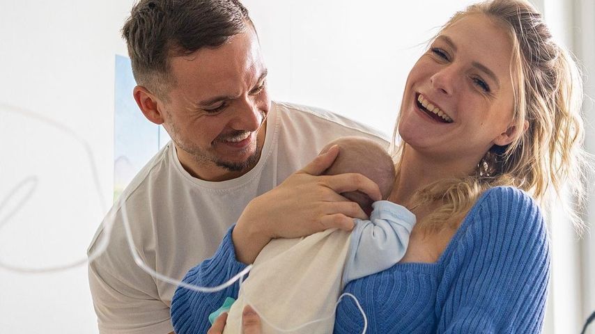 FitnessOskar und Healthy Mandy mit ihrem Sohn Rio