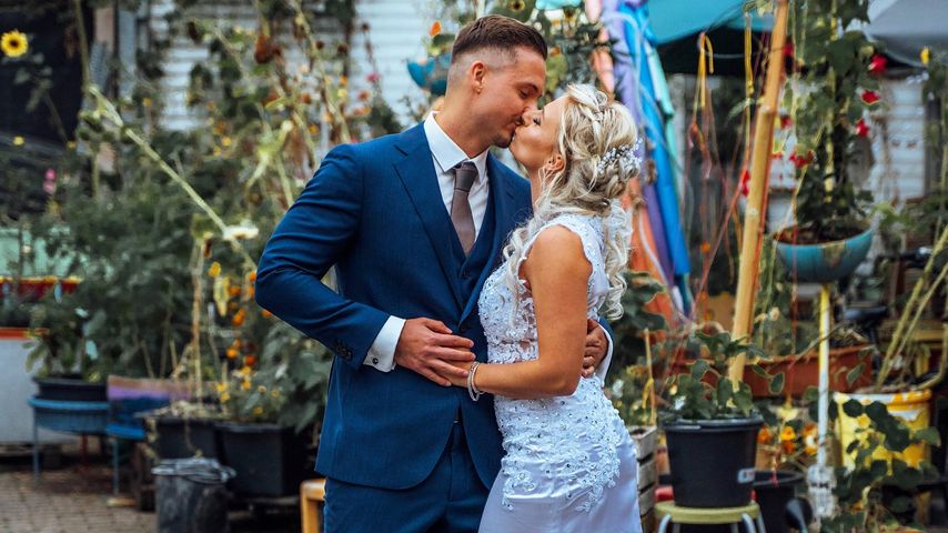 FitnessOskar und HealthyMandy an ihrer Hochzeit