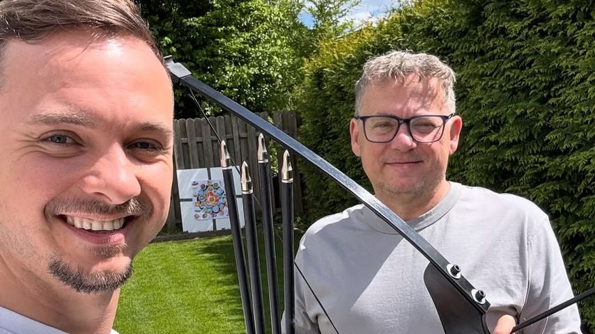 Influencer FitnessOskar mit seinem Vater