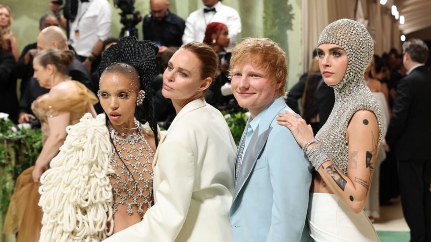 FKA Twigs, Stella McCartney, Ed Sheeran und Cara Delevingne, Met Gala 2024